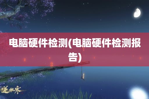 电脑硬件检测(电脑硬件检测报告)