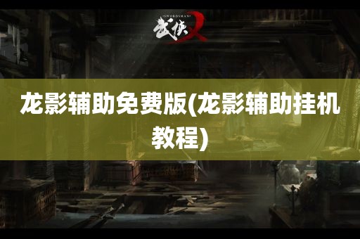 龙影辅助免费版(龙影辅助挂机教程)