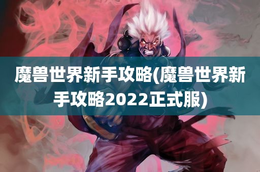 魔兽世界新手攻略(魔兽世界新手攻略2022正式服)