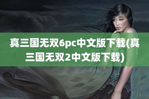 真三国无双6pc中文版下载(真三国无双2中文版下载)