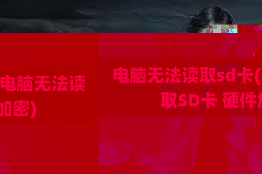 电脑无法读取sd卡(电脑无法读取SD卡 硬件加密)