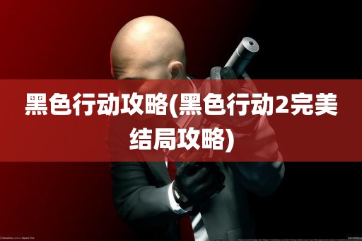 黑色行动攻略(黑色行动2完美结局攻略)