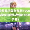 电脑常见问题与故障1000例(电脑常见问题与故障1000例电子书)