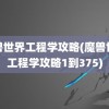 魔兽世界工程学攻略(魔兽世界工程学攻略1到375)