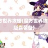 魔方世界攻略(魔方世界攻略a版卖装备)